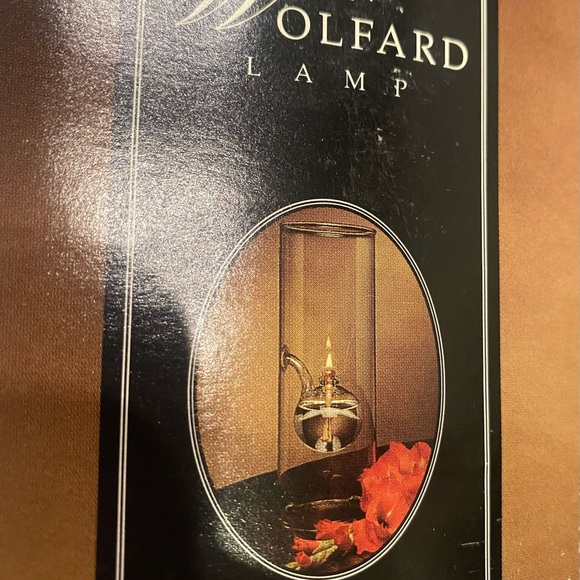 Wolfard Glass Oil Lamp 12” Clear Glass Oil Lamp - Picture 10 of 12